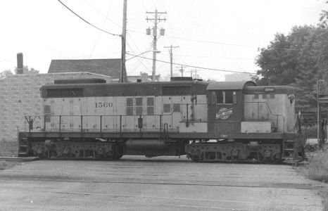 CNW Switcher at Antoine Yard, MI